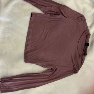 Tight cropped long sleeve